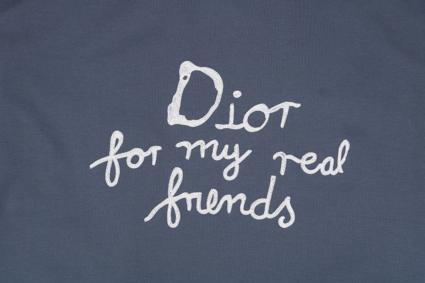 ディオール「Dior」24SS Dio47 ロゴ刺繍Tシャツ