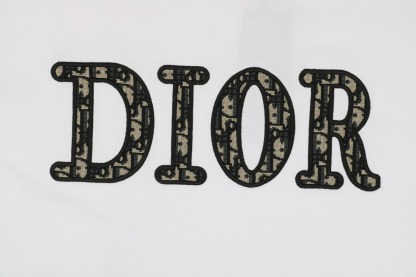 ディオール「Dior」25SS Dio47 モノグラムロゴ ショートスリーブTシャツ