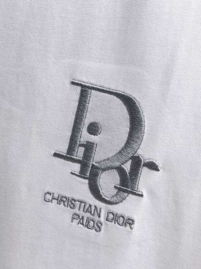 ディオール「Dior」25SS プレミアム エンブロイダリー ロゴTシャツ