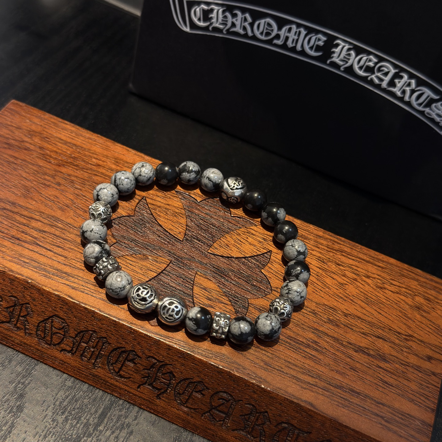 クロムハーツ「Chrome Hearts」ブレスレット - ヴィンテージ＆ロックテイスト ペア用