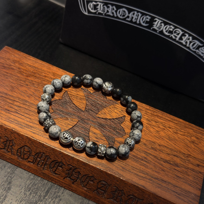 クロムハーツ「Chrome Hearts」ブレスレット - ヴィンテージ＆ロックテイスト ペア用