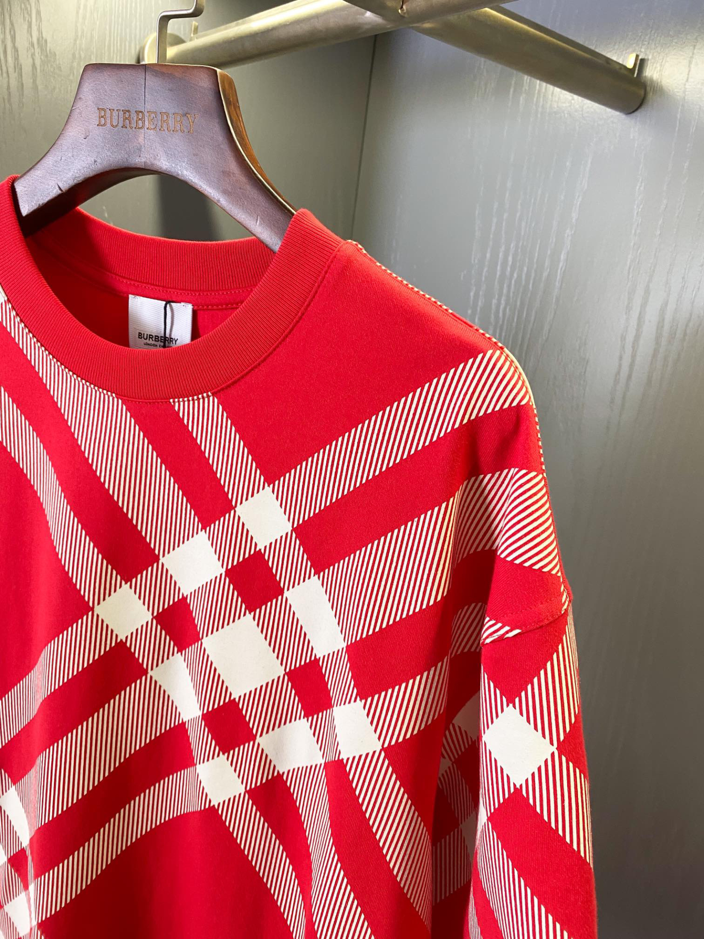 バーバリー「Burberry」クラシック チェック コットン Tシャツ