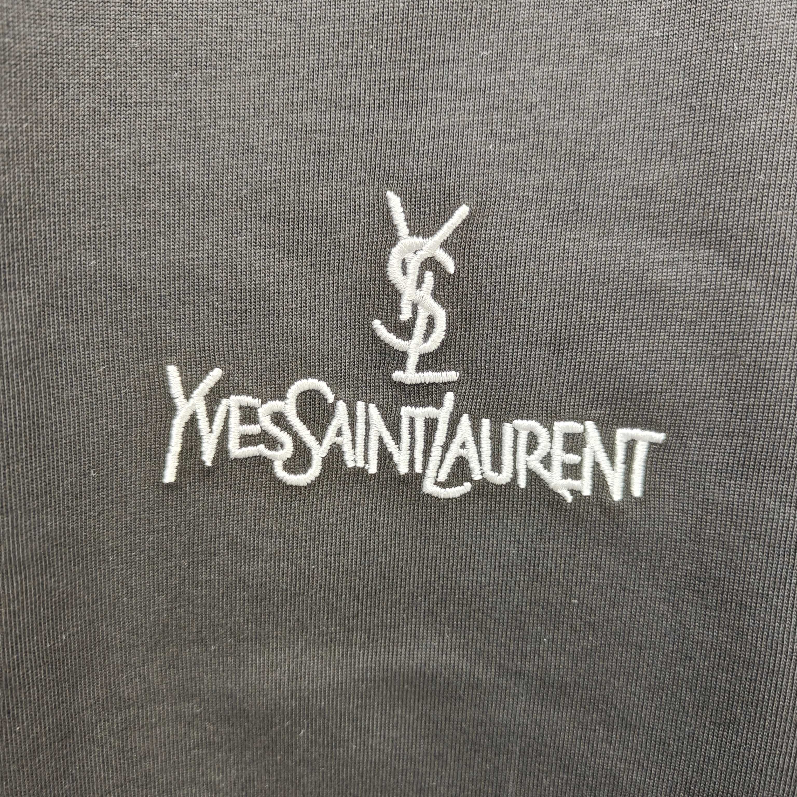サンローラン「Saint Laurent」2025SS ユニセックス ショートスリーブTシャツ