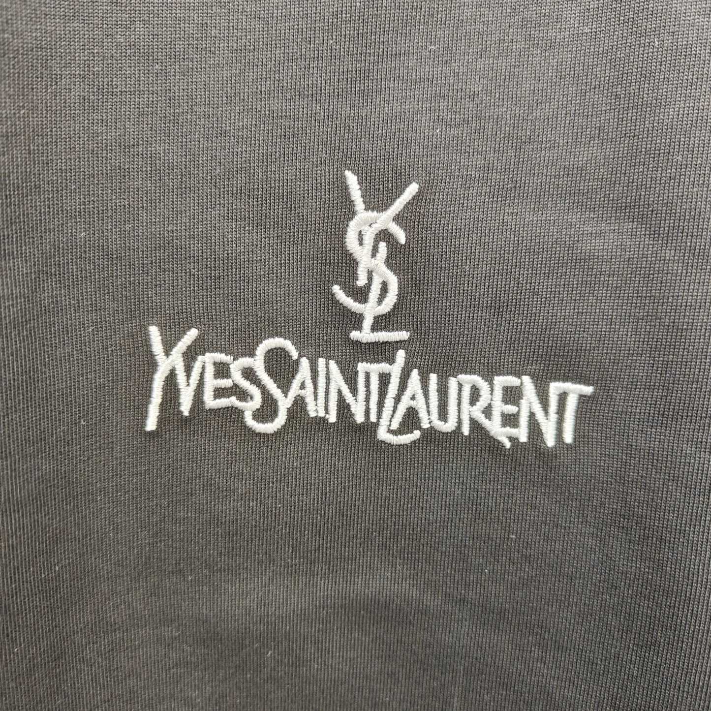 サンローラン「Saint Laurent」2025SS ユニセックス ショートスリーブTシャツ