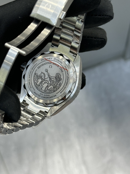 オメガ「Omega」シーマスター プラネットオーシャン "ポセイドン" 45.5mm メンズウォッチ