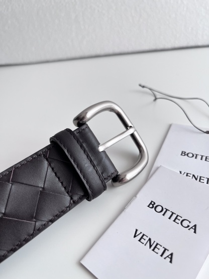 ボッテガ ヴェネタ「Bottega Veneta」 イントレッチオ ワイドベルト100CM