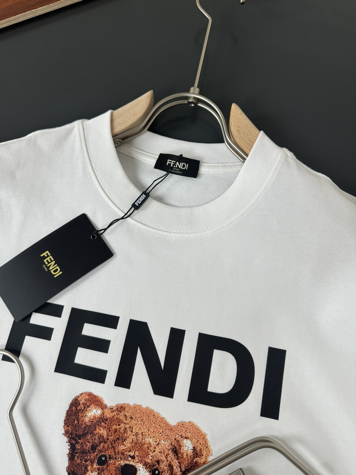 フェンディ「Fendi」2025SS 春夏新作 ラウンドネック Tシャツ