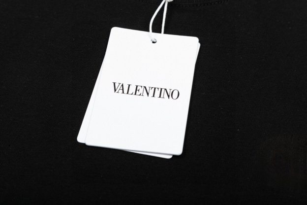 ヴァレンティノ「Valentino」‌STAR ロゴプリント ユニセックス ショートスリーブTシャツ