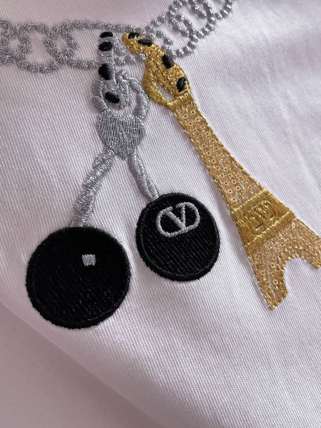 ヴァレンティノ「Valentino」25 ss春夏新作初の最新半袖クルーネックTシャツ