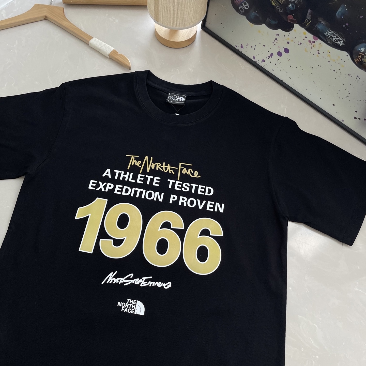 ザ・ノースフェイス「The North Face」  1966プリント カップルTシャツ