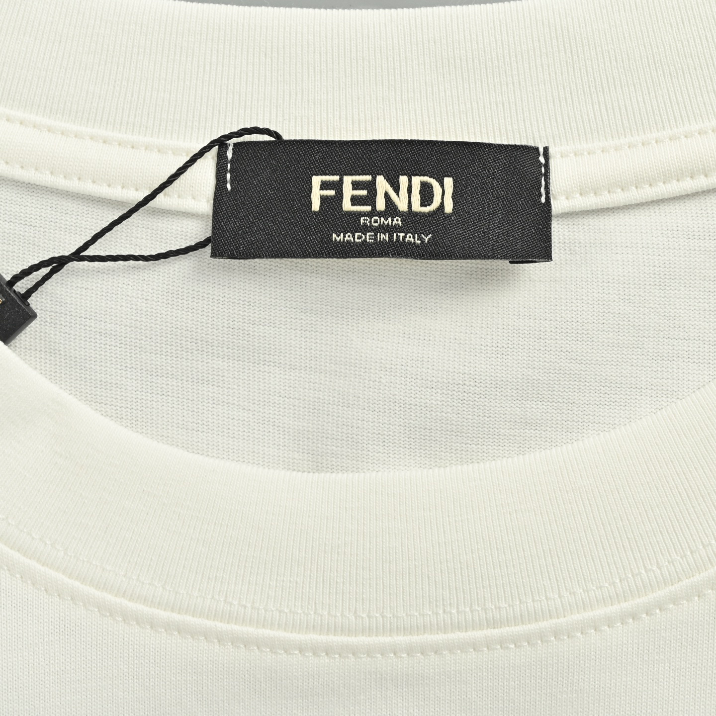 フェンディ「Fendi」 2025SS フラワー&レターロゴ プリント ショートスリーブTシャツ