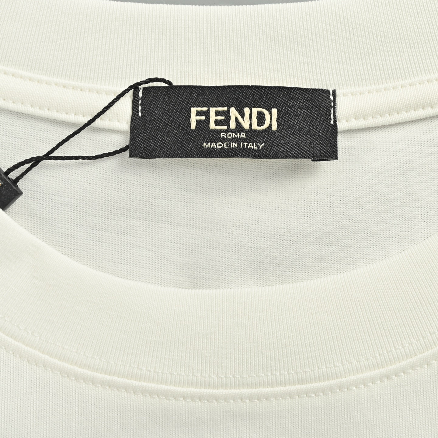 フェンディ「Fendi」 2025SS フラワー&レターロゴ プリント ショートスリーブTシャツ