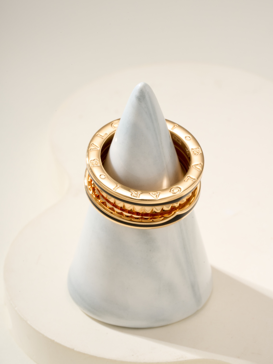 ブルガリ「Bvlgari」B.zero1 Rock ローマ リング