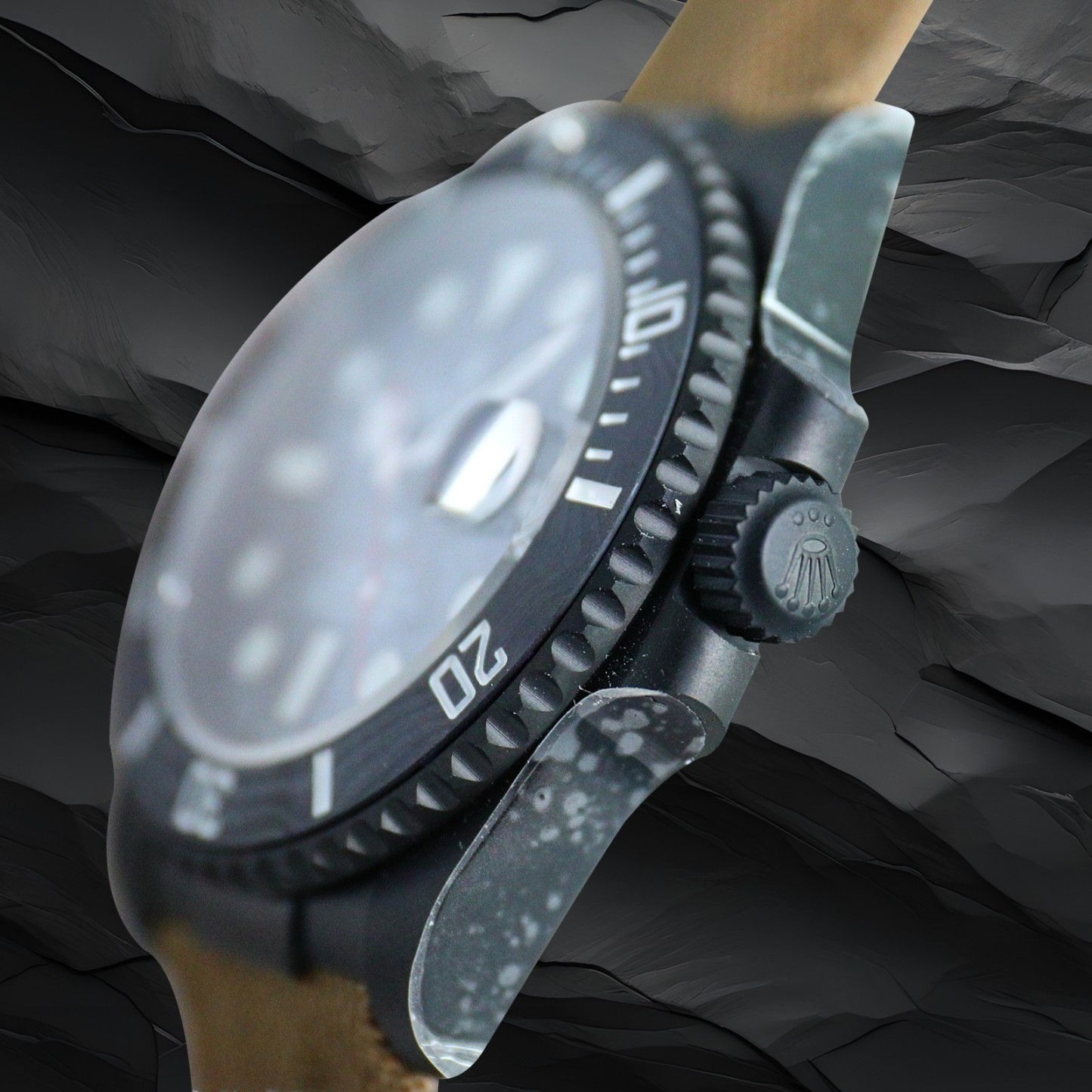 ロレックス「Rolex」‌ ROLEX DIW サブマリーナー PARAKEET カスタムモデル 腕時計40mm