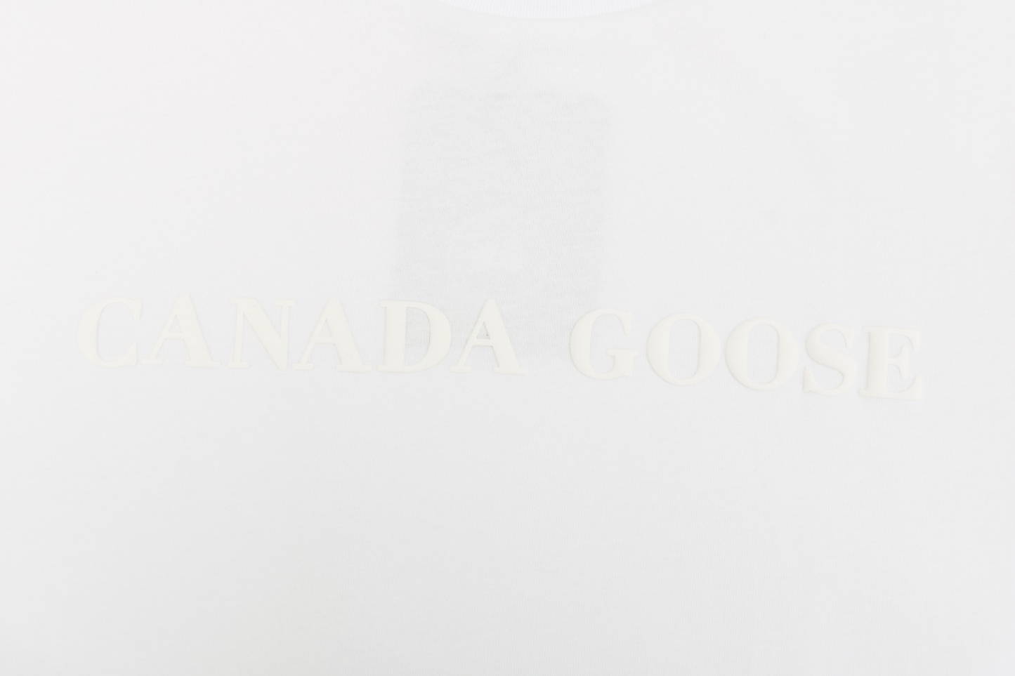 カナダグース「Canada Goose」25SS グースロゴ レター プリント ショートスリーブTシャツ