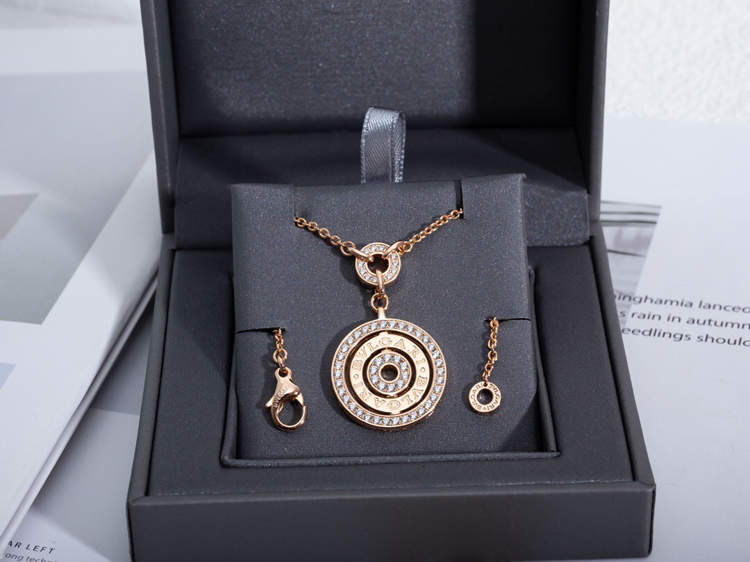 ブルガリ「Bvlgari」フォーチュン ホイール ネックレス40-45cm