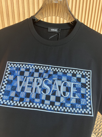 ヴェルサーチ「Versace」 2025SS プレミアム クルーネックTシャツ