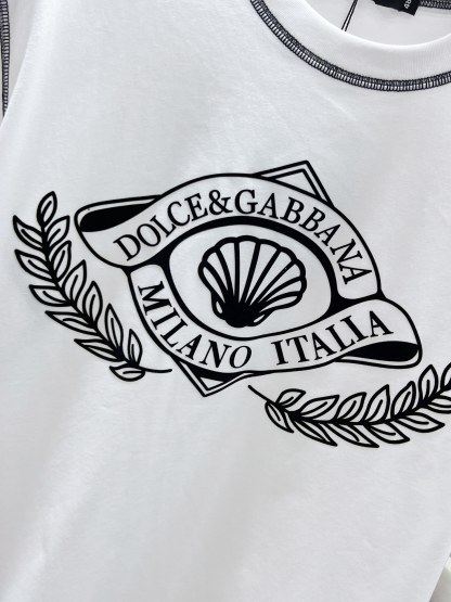 ヴェルサーチ「Versace」2025SS プレミアム クルーネックTシャツ