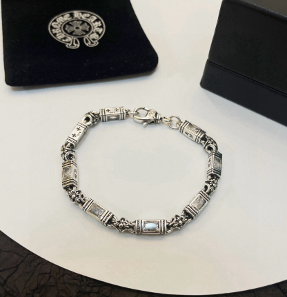 クロムハーツ「Chrome Hearts」ブレスレット - ヴィンテージ＆ロックテイスト ペア用