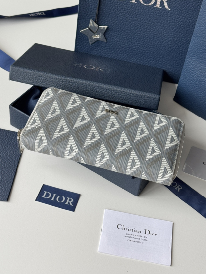 ディオール「Dior」ジップアラウンド ロングウォレット
