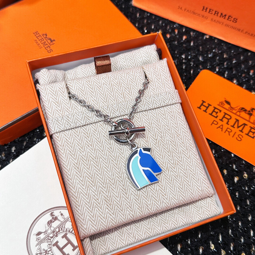 エルメス「Hermès」Helios Cheval ネックレス