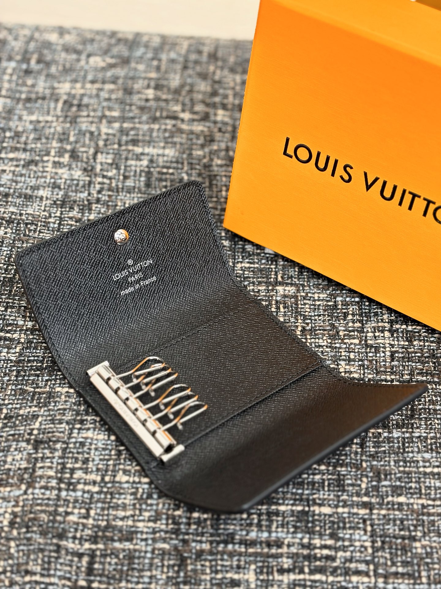 ルイ・ヴィトン「Louis Vuitton」LV × TM キーケース ミュルティクレ