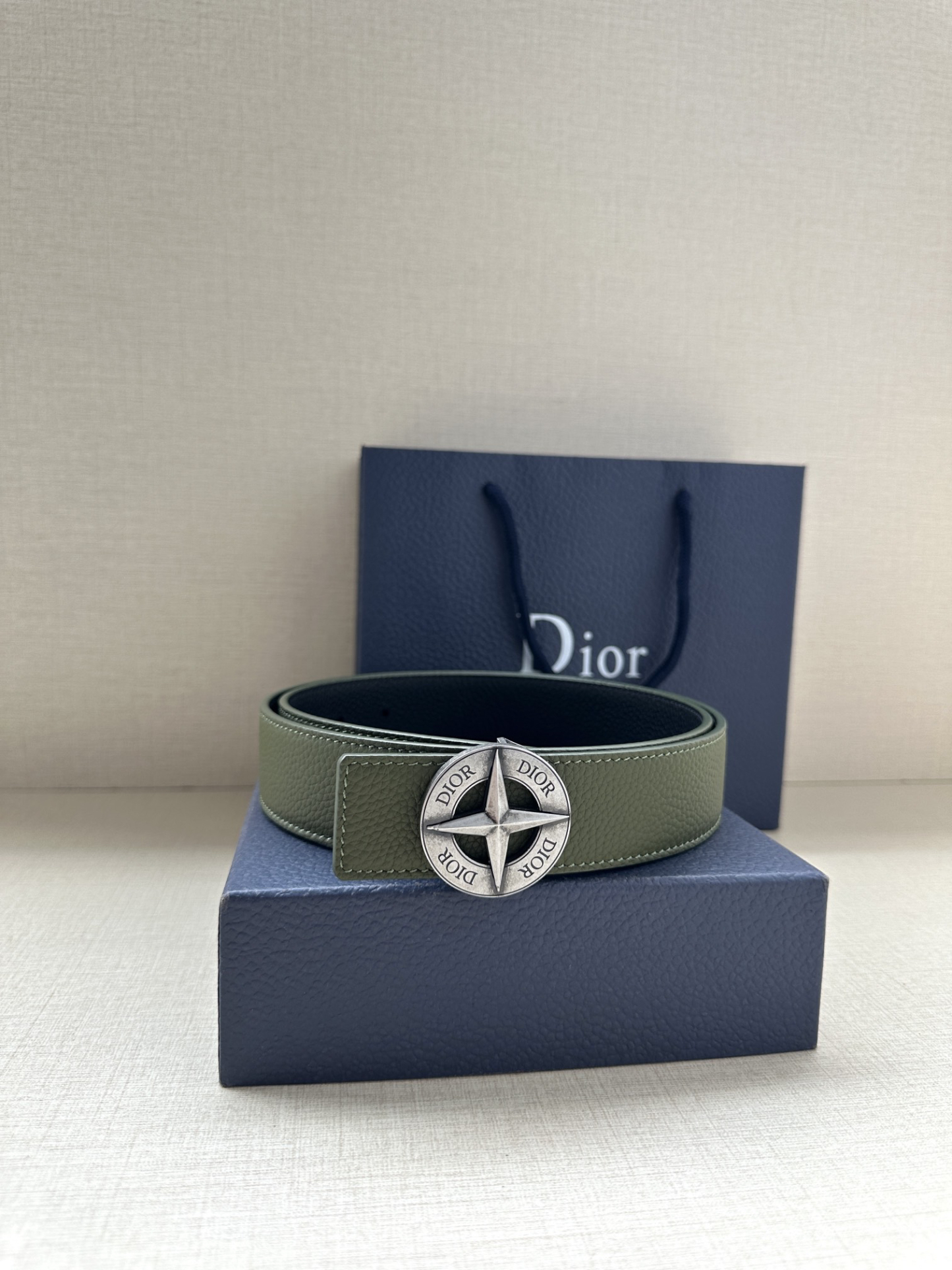 ディオール「Dior」 アンティークメタルベルトバックル100CM