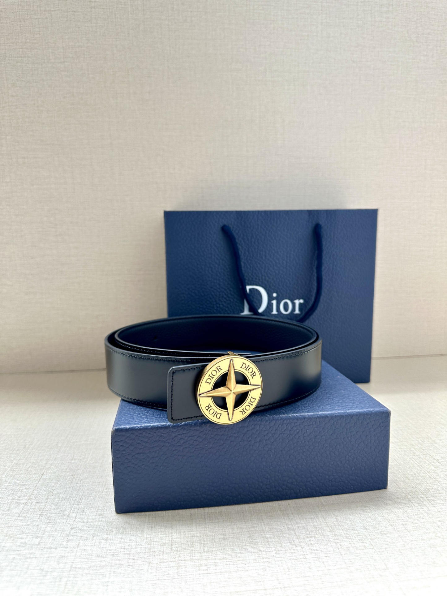ディオール「Dior」 アンティークメタルベルトバックル100CM