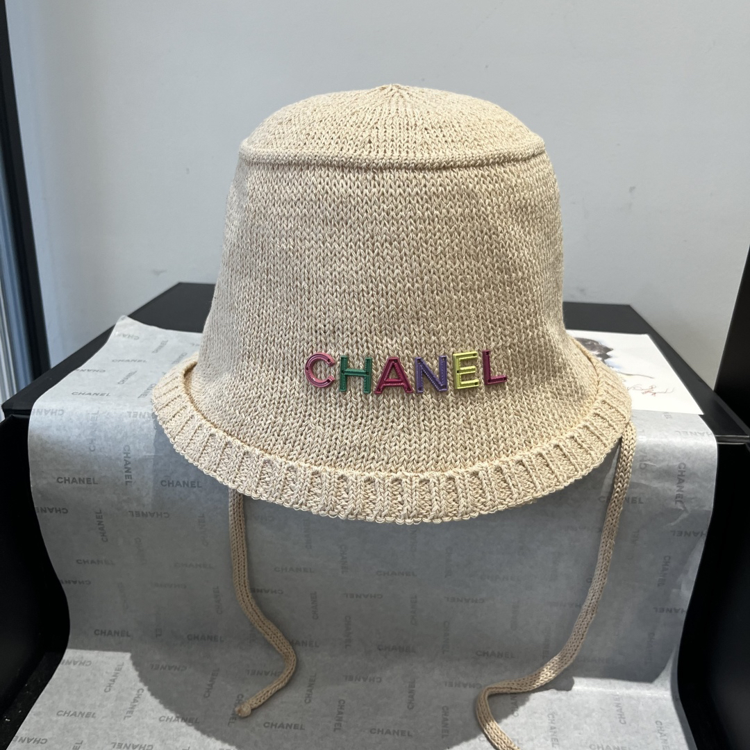 シャネル「Chanel」ニット バケットハット ハット