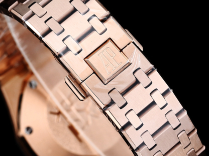 オーデマ ピゲ「Audemars Piguet」 Royal Oak ローズゴールド コーヒーダイアル 腕時計41cm