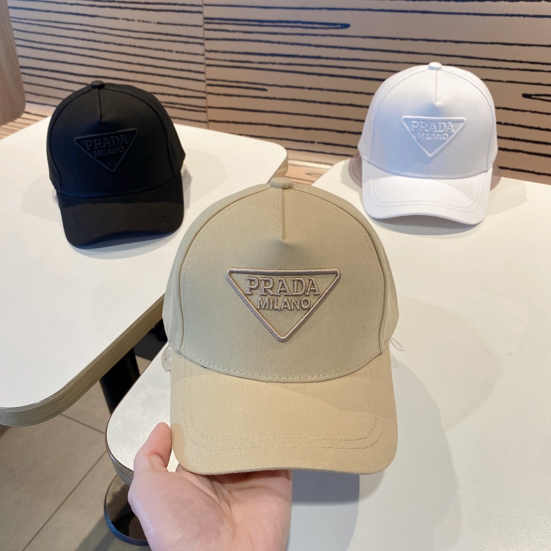 プラダ「Prada」2024 スポーツスタイル リミテッド ベースボールキャップ