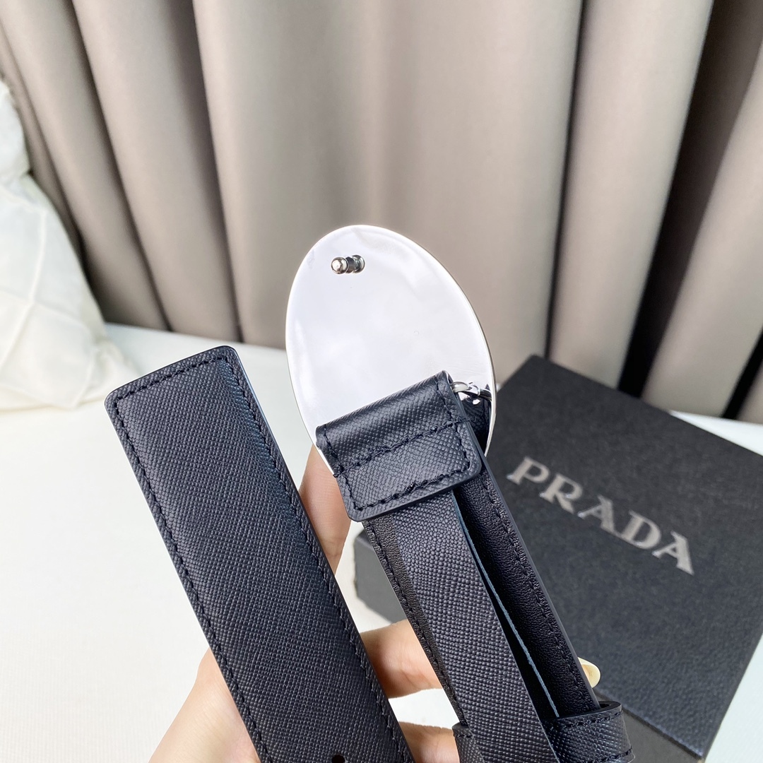 プラダ「Prada」スペシャルレザー ベルトコレクション100CM