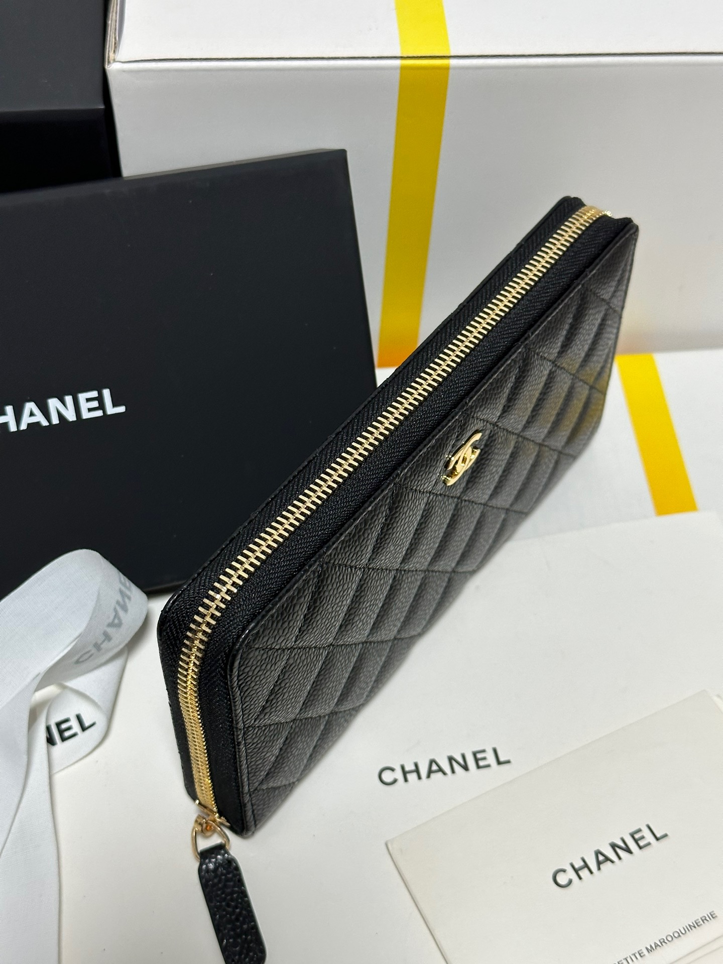 シャネル「Chanel」クラシック ジップ ウォレット