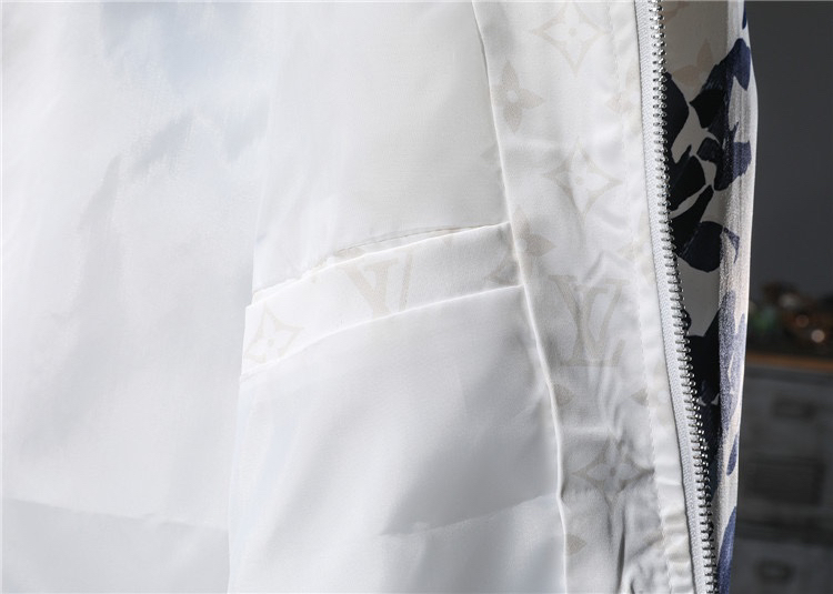 ルイ・ヴィトン「Louis Vuitton」2024秋冬 クラシックロゴ ラウンドネックジャケット メンズアウター