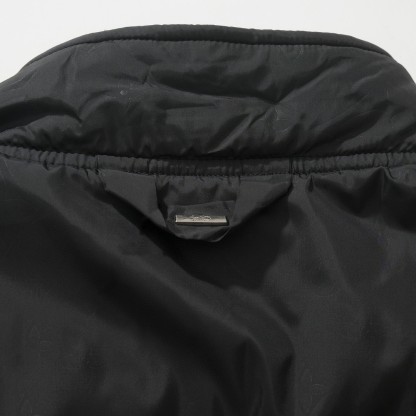 ルイ・ヴィトン「Louis Vuitton」ダブルフェイス レザーパッチ ダウンジャケット