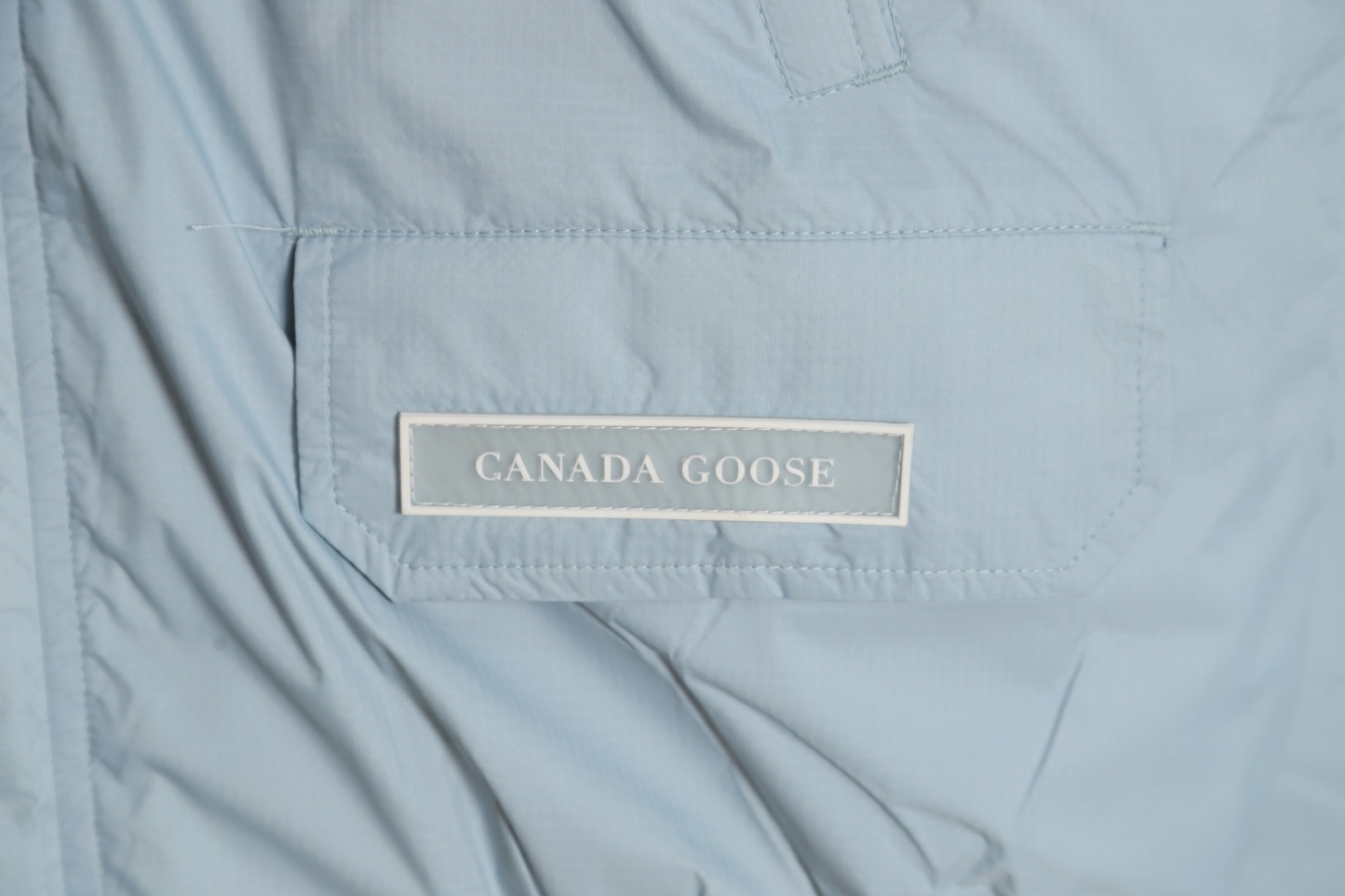 カナダグース「Canada Goose」ホワイトグレーシャー フライトジャケット