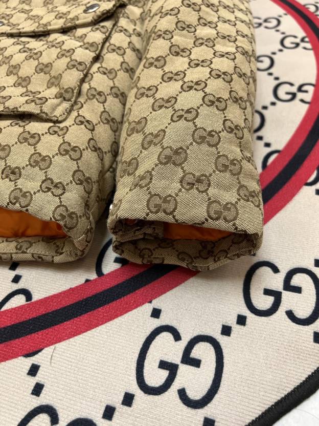 ザ・ノースフェイス「The North Face」 x GUCCI モノグラム ダウンジャケット