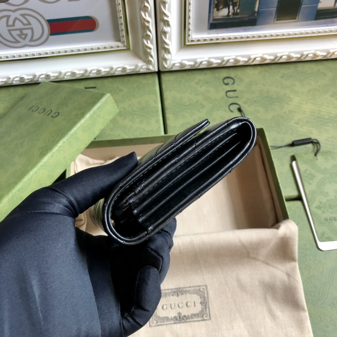 グッチ「Gucci」 〔オフィディア〕GG コンチネンタルウォレット