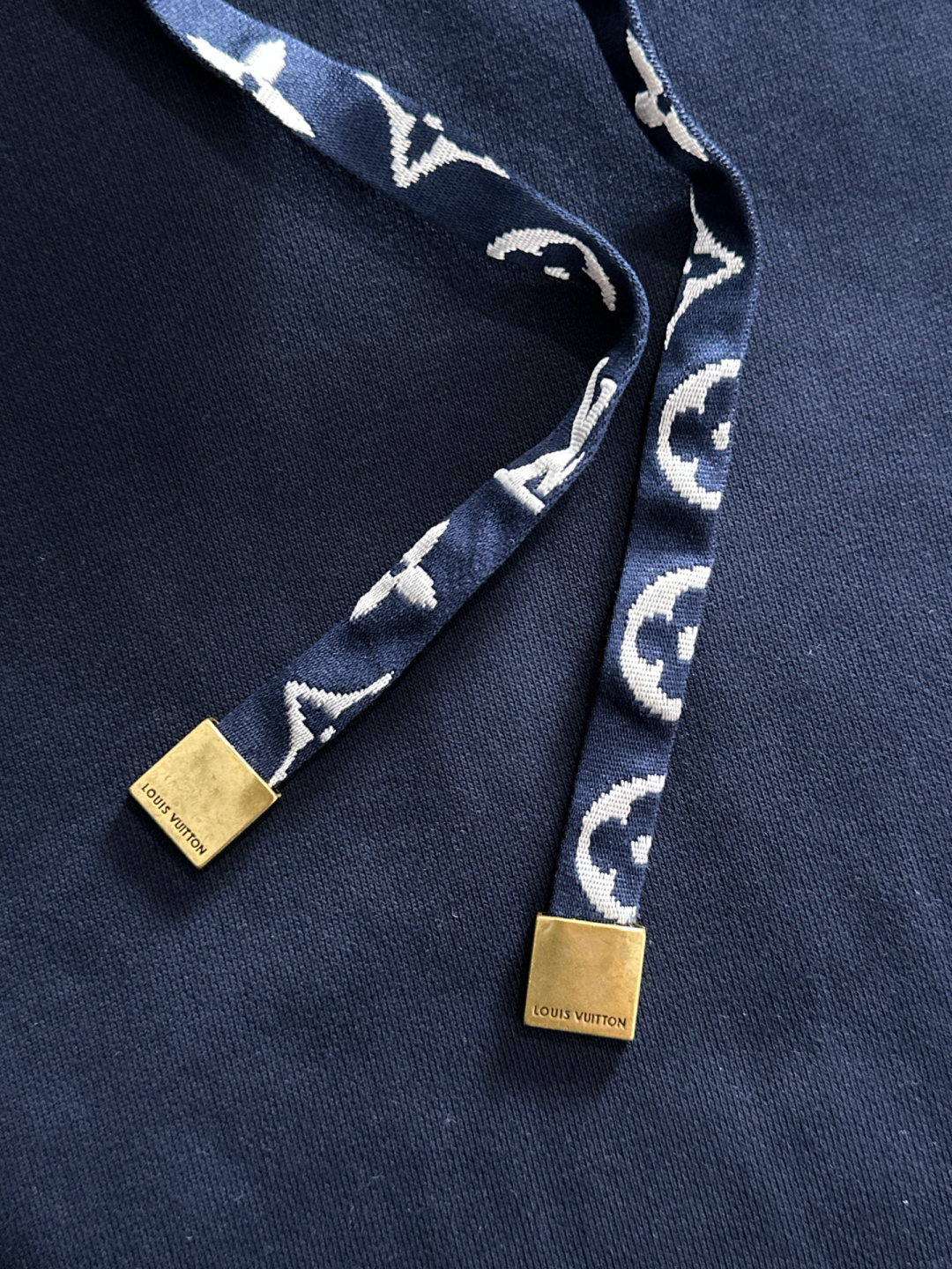 ルイ・ヴィトン「Louis Vuitton」フード付きコットンパーカー(メンズ)