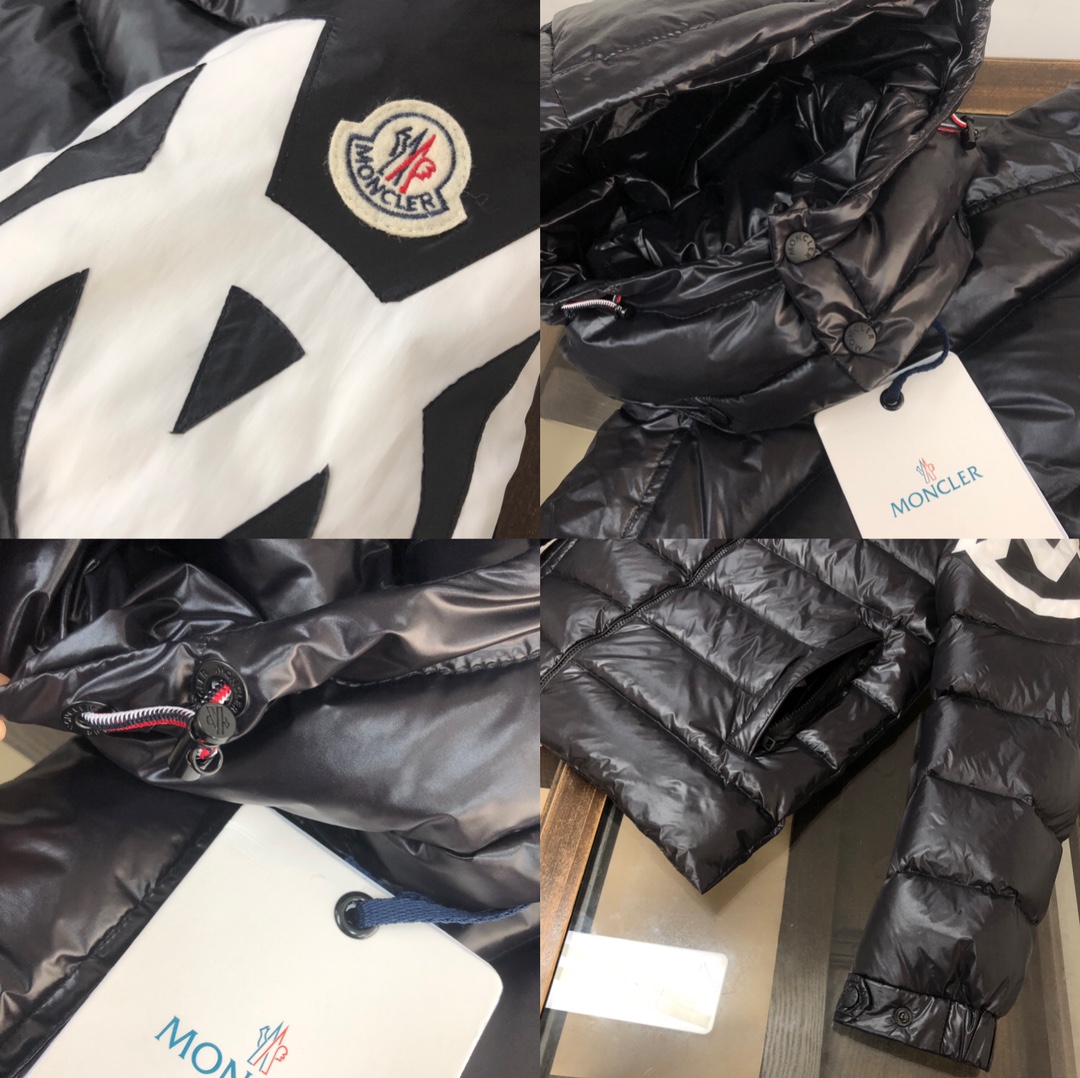 モンクレール「Moncler」テックキャンプ フード付き ダウンジャケット