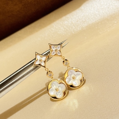 ルイ・ヴィトン「Louis Vuitton」Monogram Flower ピアス