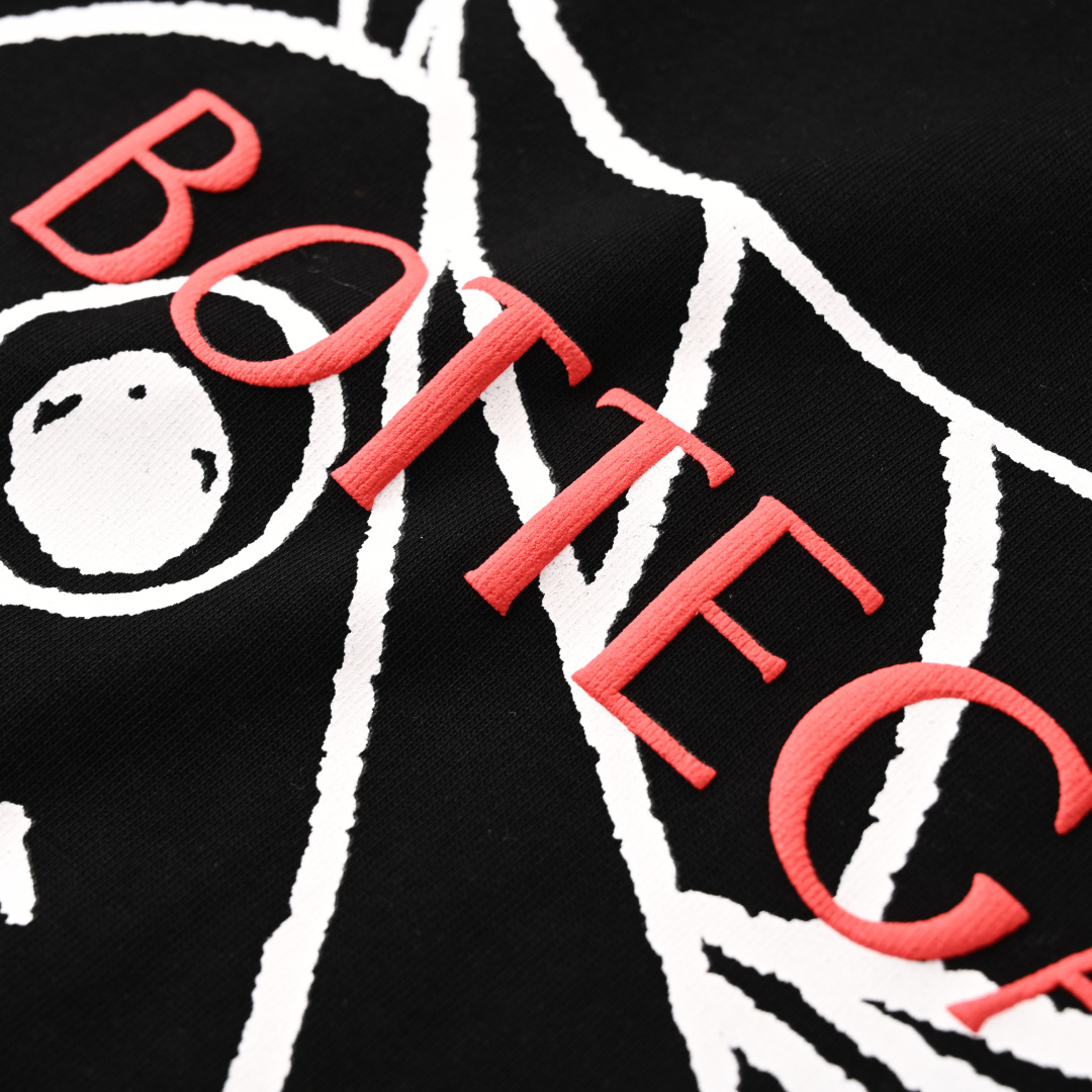 ボッテガ・ヴェネタ「Bottega Veneta」スネークレターロゴ刺繍半袖Tシャツ