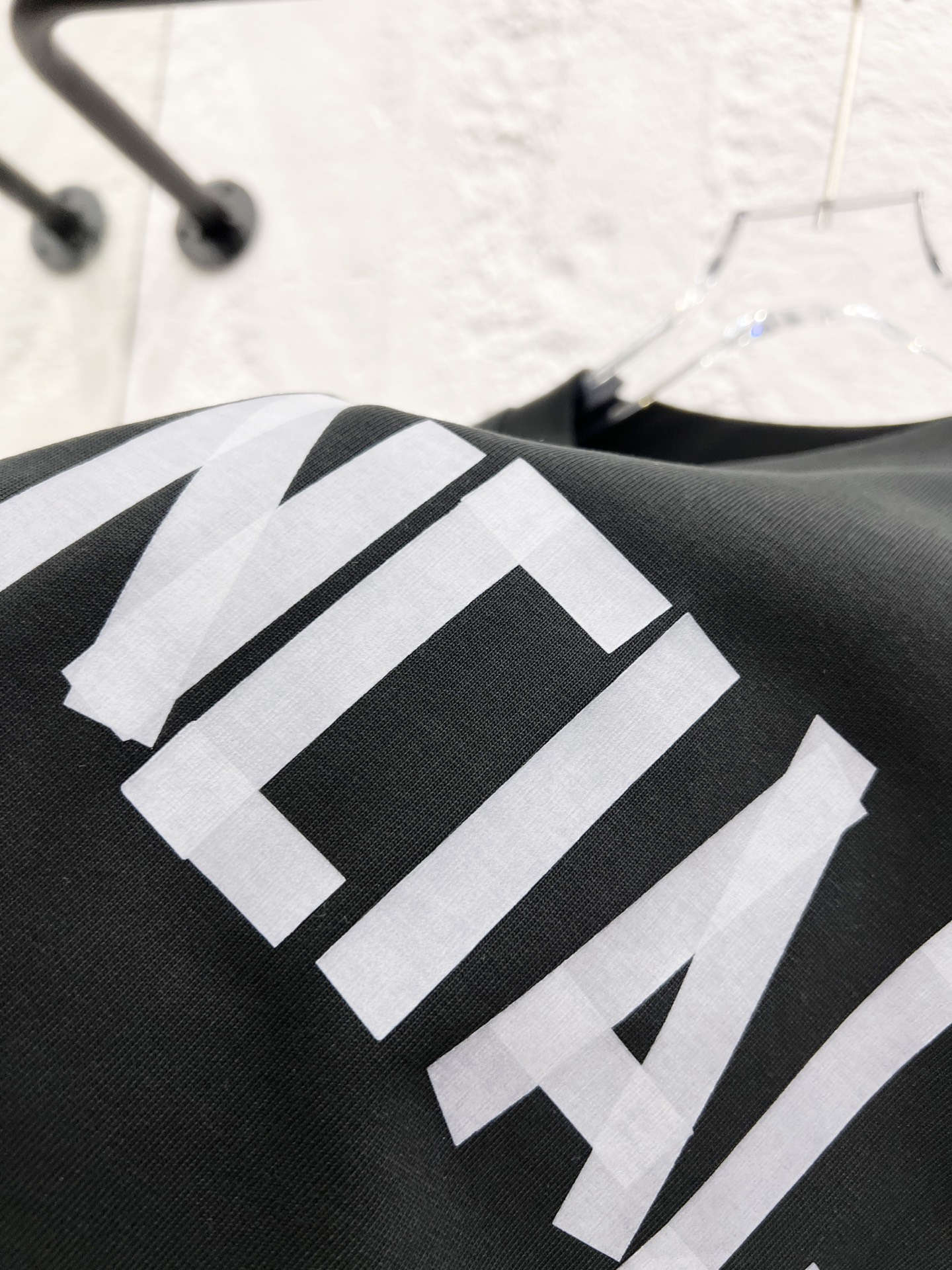 バレンシアガ「Balenciaga」ハイネックプレミアムコットン半袖Tシャツ