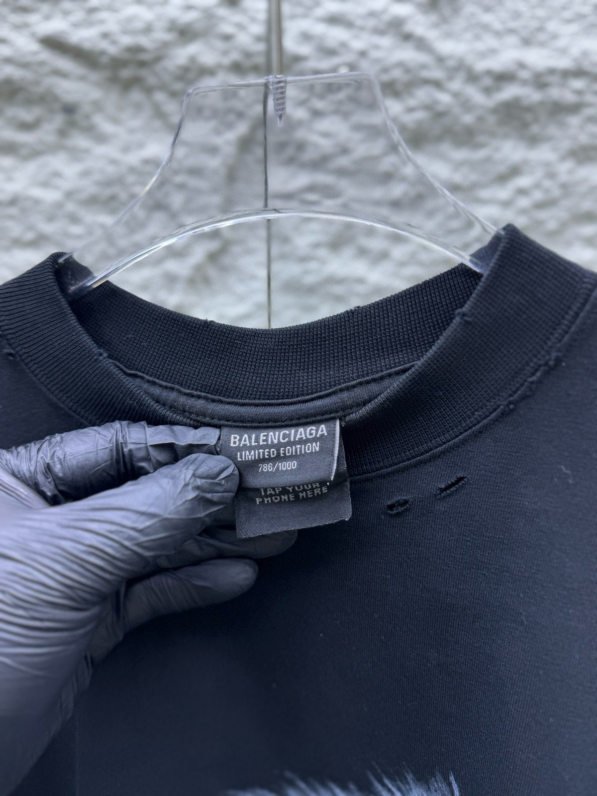 バレンシアガ「Balenciaga」Mina リミテッド ポートレート プリントTシャツ