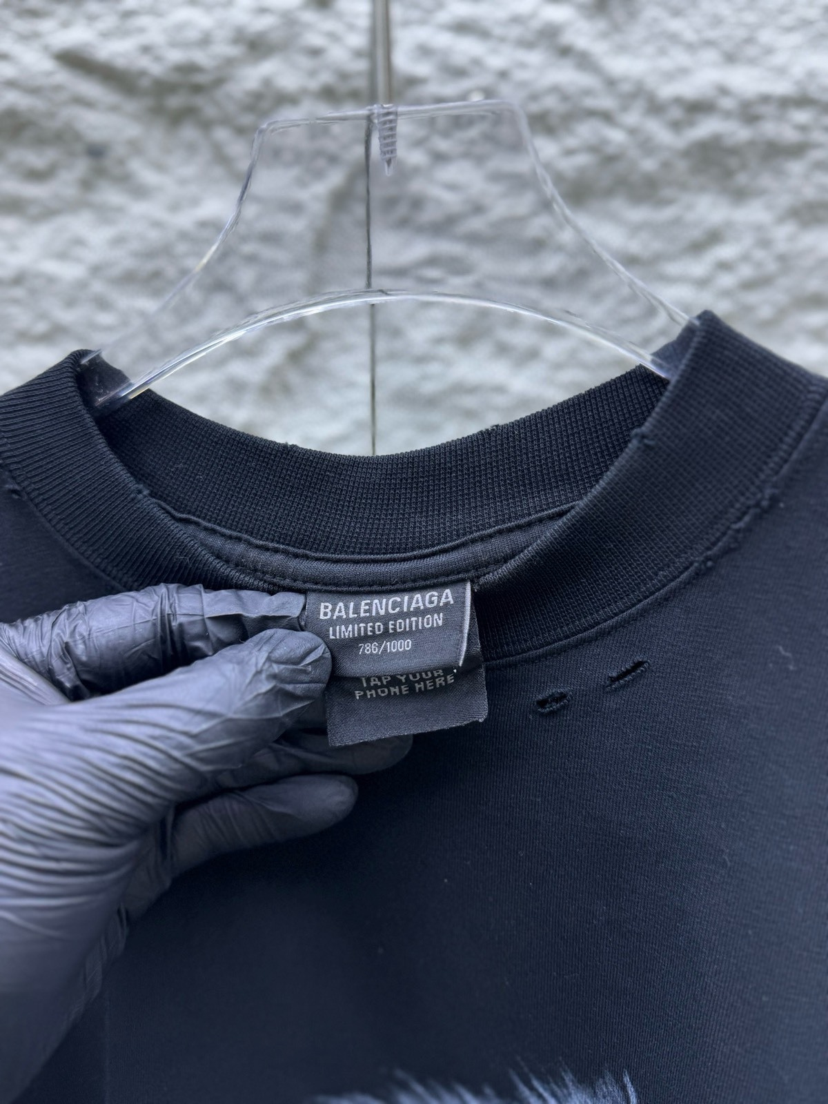 バレンシアガ「Balenciaga」Mina リミテッド ポートレート プリントTシャツ