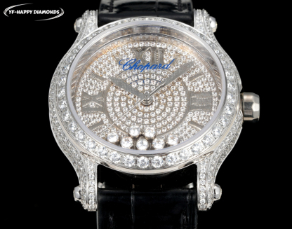 ショパール「Chopard」ハッピーダイヤモンド レインボーレディース ジュエリーウォッチ36mm
