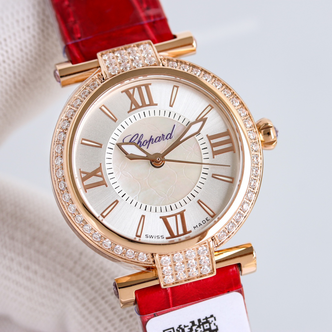 ショパール「Chopard」ハッピーダイヤモンド ジョアイヤリーレディースウォッチ29mm