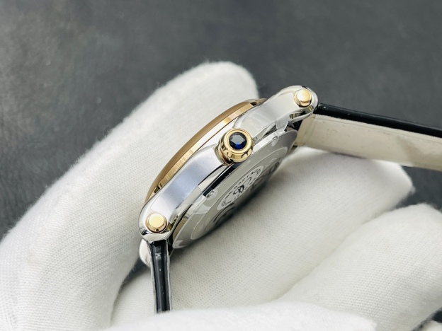 ショパール「Chopard」ハッピーダイヤモンド ハートレディース クォーツウォッチ36mm