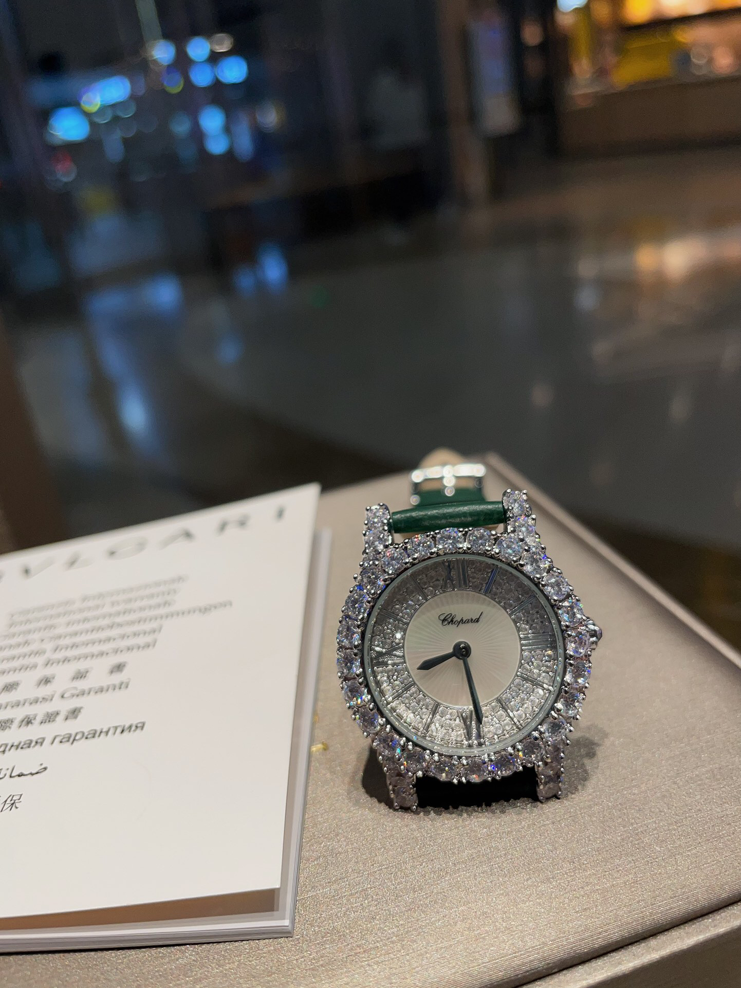 ショパール「Chopard」ハッピーダイヤモンドジュエリーウォッチ36mm