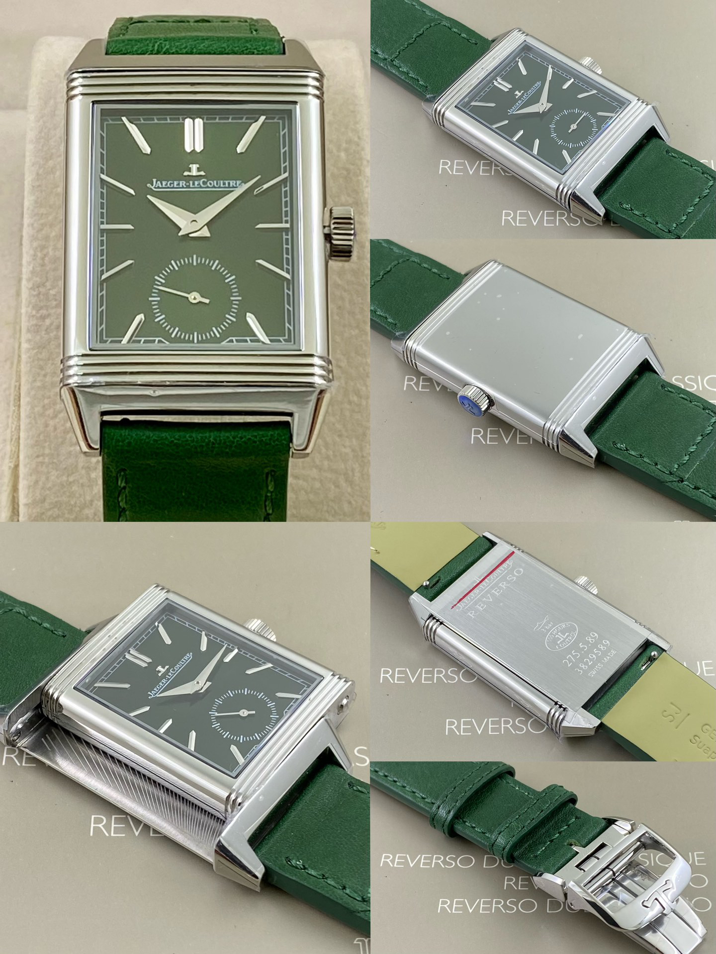 ジャガー・ルクルト［Jaeger-LeCoultre］レベルソ・トリビュート・デュオ・スモールセコンド 45.6×27.4MM